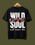 Wild Soul Oversized Graphic T-Shirt – Black Edition