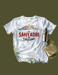 White Sahyadri Graphic  T-Shirt | Soul of Sahyadri