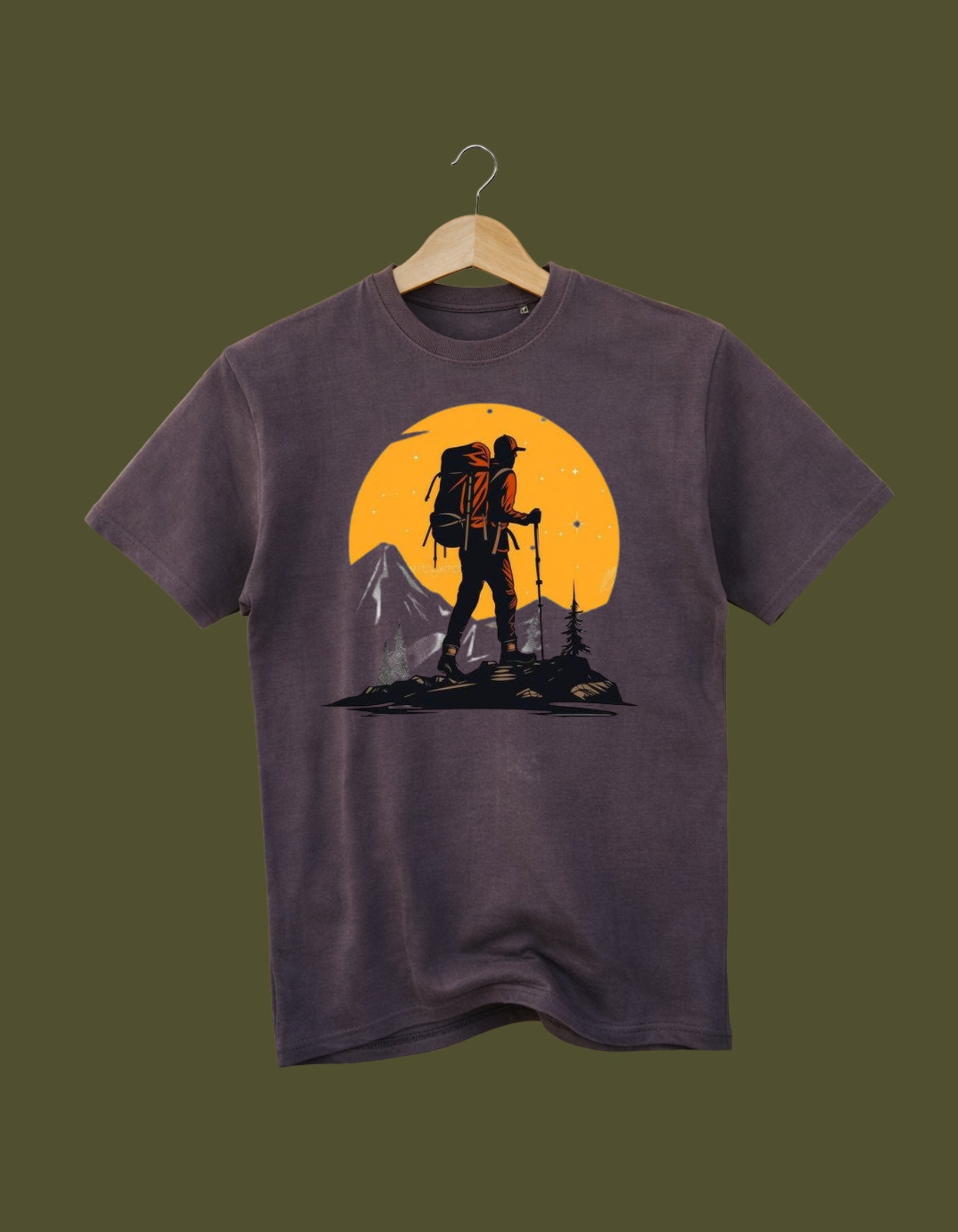 Adventure Trekker Graphic Oversized T-Shirt | Soul of Sahyadri